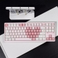 Peaches 104+25 Full PBT Dye-subbed Keycaps Set for Cherry MX Mechanical Gaming Keyboard